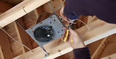 Professional recessed lighting installation with electrical wiring by licensed electricians in Staten Island, NY